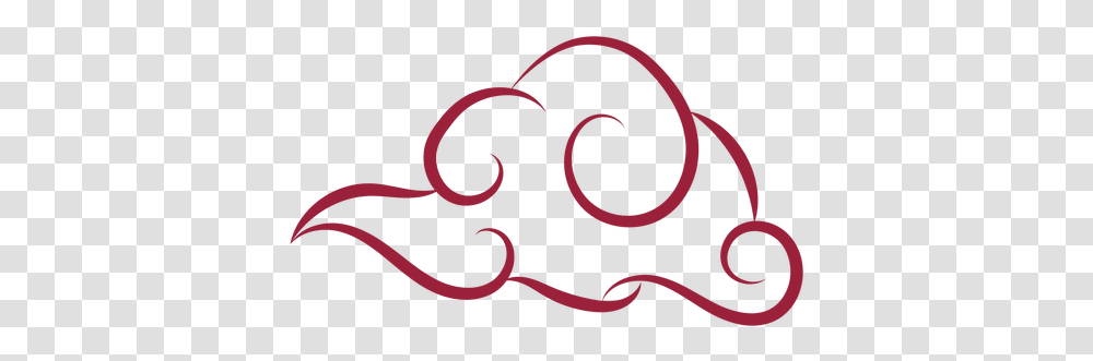 Svg Vector File Swirly Cloud Svg, Graphics, Art, Maroon, Floral Design Transparent Png