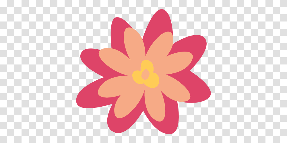 Svg Vector File Vector Simple Flower Illustration, Plant, Blossom, Dahlia, Daisy Transparent Png