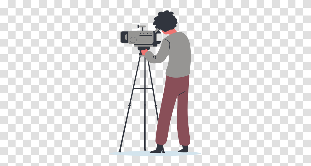 Svg Vector File Video Camera, Tripod, Bow, Photography, Photographer Transparent Png