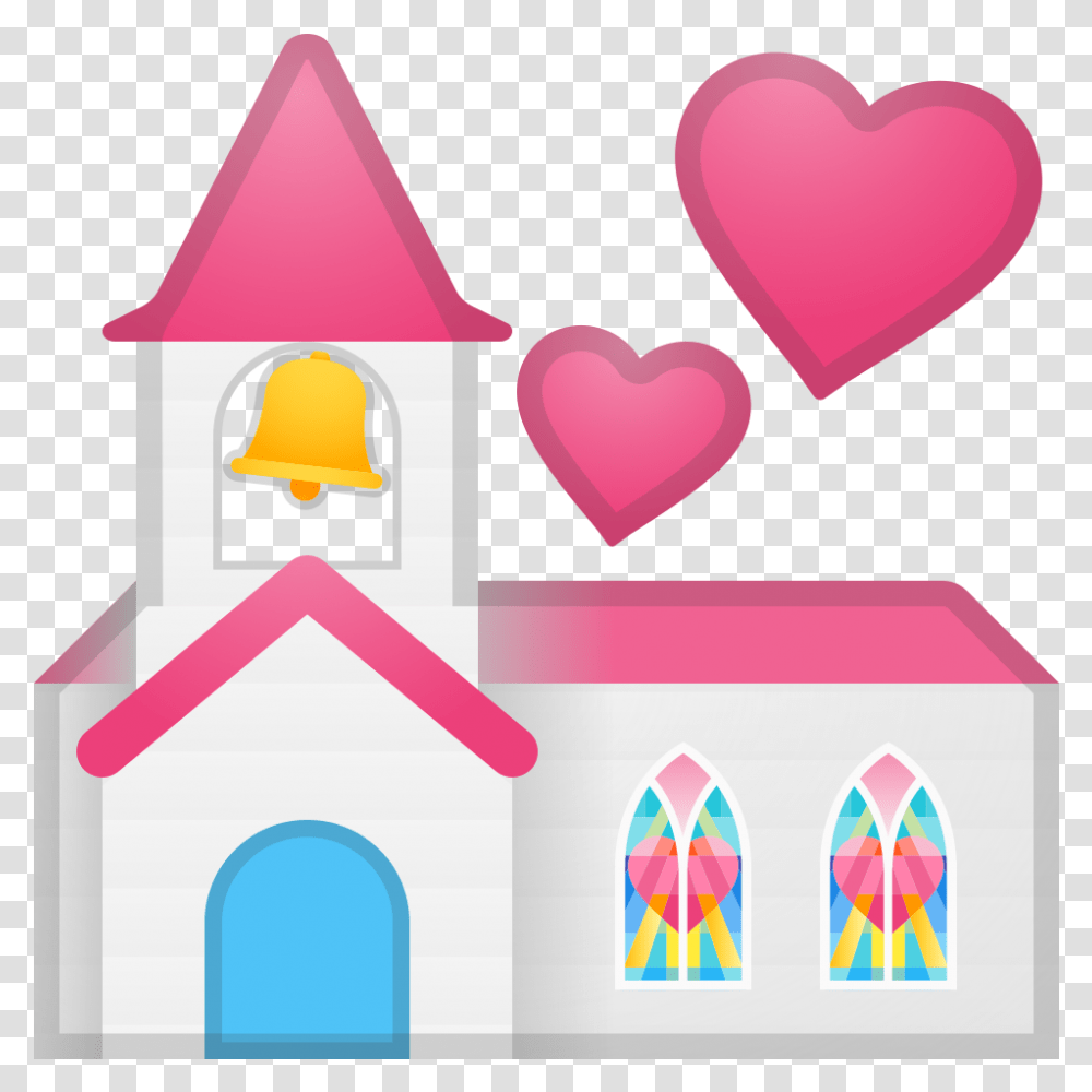Svg Wedding House Icon, Bell Tower, Architecture, Building, Heart Transparent Png
