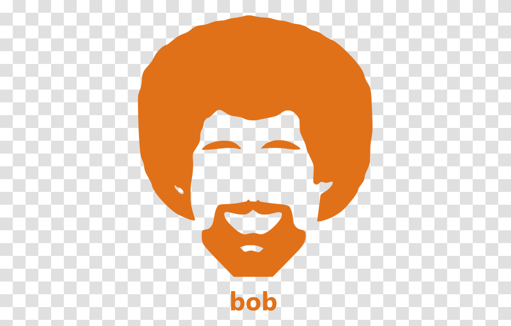 Svgs For Geeks Bob Ross, Head, Face, Person, Human Transparent Png