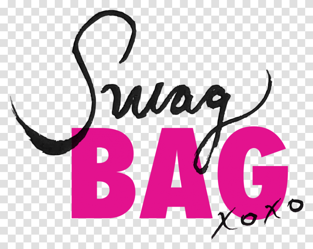 Swag Bag - Jamie Makeup Swag Bag, Text, Alphabet, Number, Symbol Transparent Png