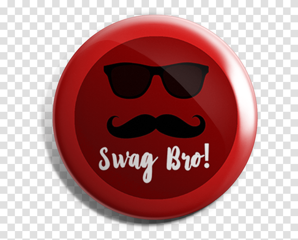 Swag Bro Button BadgeTitle Swag Bro Button Badge Human Action, Sunglasses, Accessories, Accessory, Mustache Transparent Png