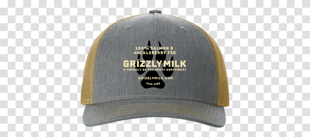 Swag Grizzly Milk For Baseball, Clothing, Apparel, Baseball Cap, Hat Transparent Png