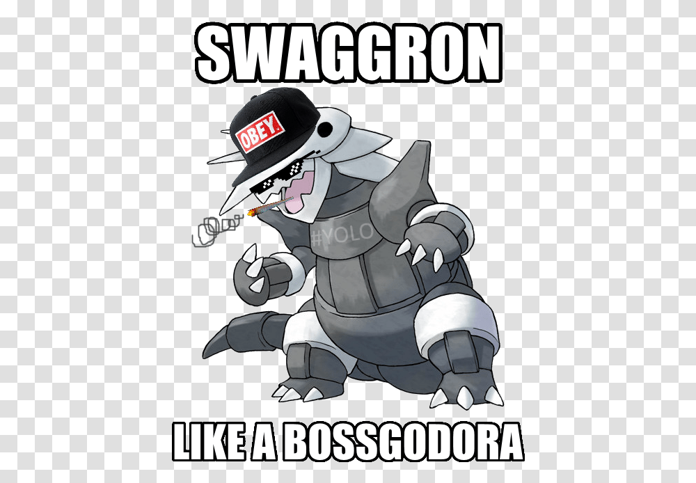 Swaggron Olo Likea Bossgodora Pokmon Go Pokmon X Argon Pokemon, Animal, Mammal, Person, Human Transparent Png