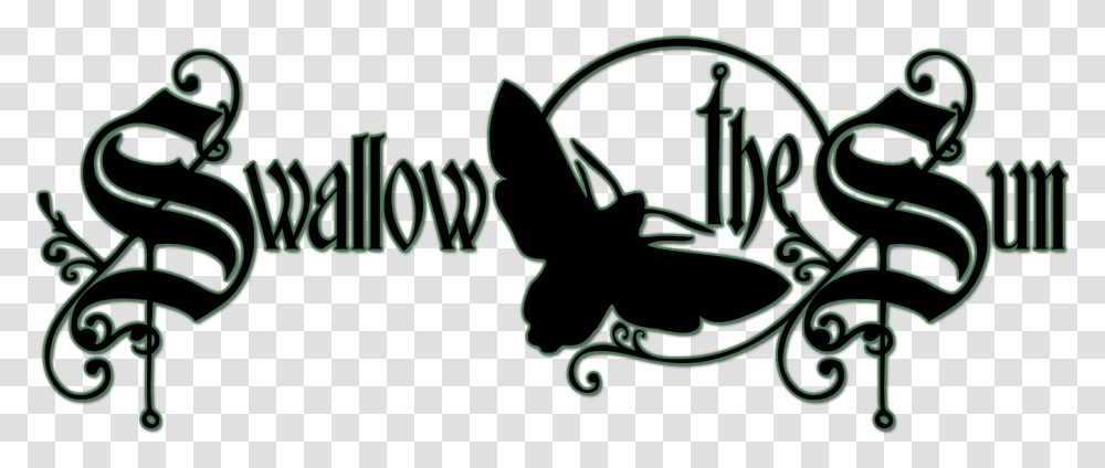 Swallow The Sun Logo Swallow The Sun Logo, Alphabet, Trademark Transparent Png