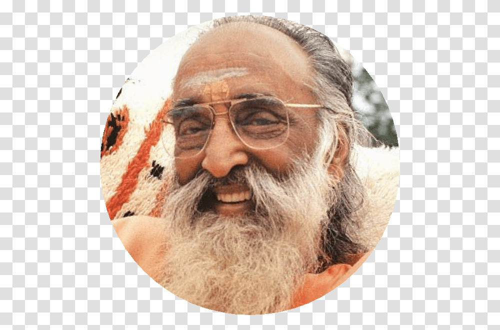 Swami Chinmayananda, Face, Person, Human, Beard Transparent Png