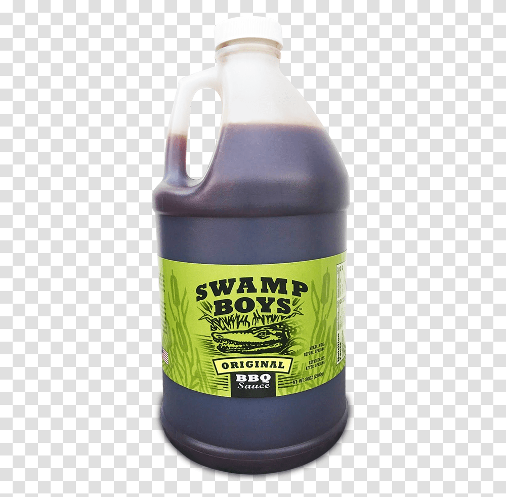 Swamp Boys Original Bbq Sauce 12 Gallon Bottle, Milk, Beverage, Beer, Alcohol Transparent Png