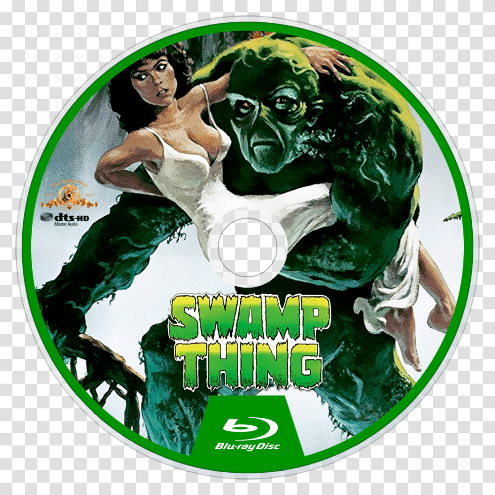 Swamp Thing 1982 Uncut, Disk, Dvd, Poster, Advertisement Transparent Png