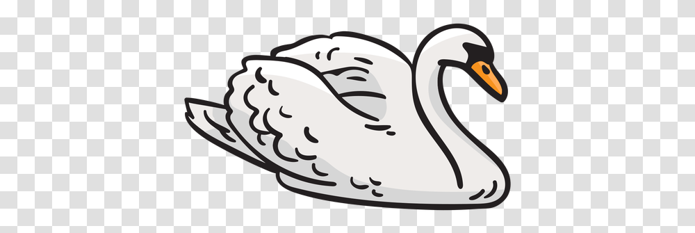 Swan Bird Finland Illustration & Svg Image Cisne, Clothing, Meal, Food, Dish Transparent Png