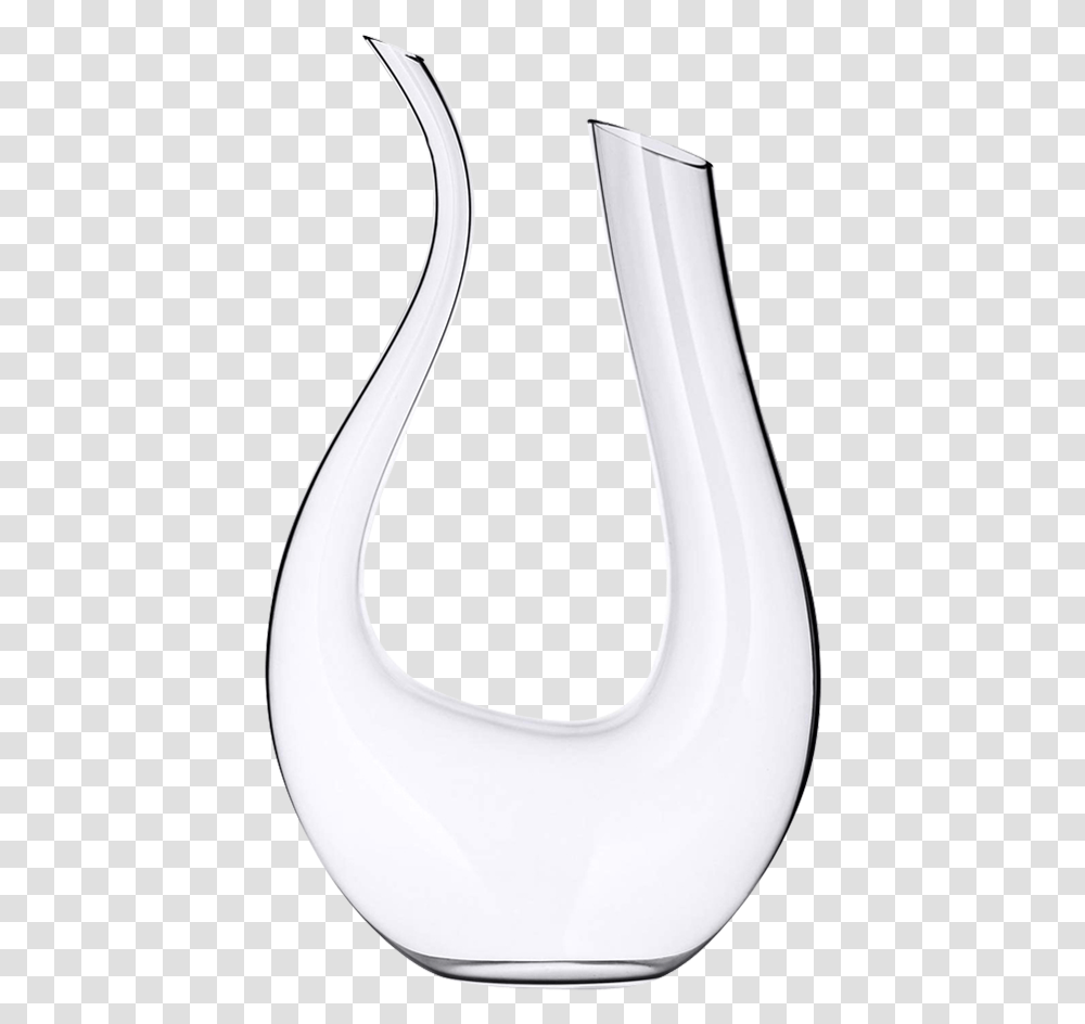 Swan Crystal Decanter Vase, Milk, Horn, Brass Section, Musical Instrument Transparent Png