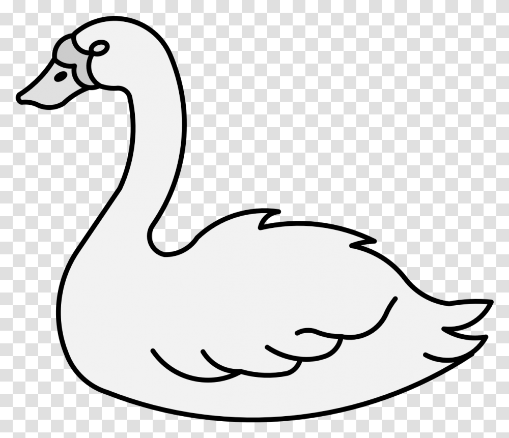Swan Duck, Animal, Bird, Hammer, Tool Transparent Png