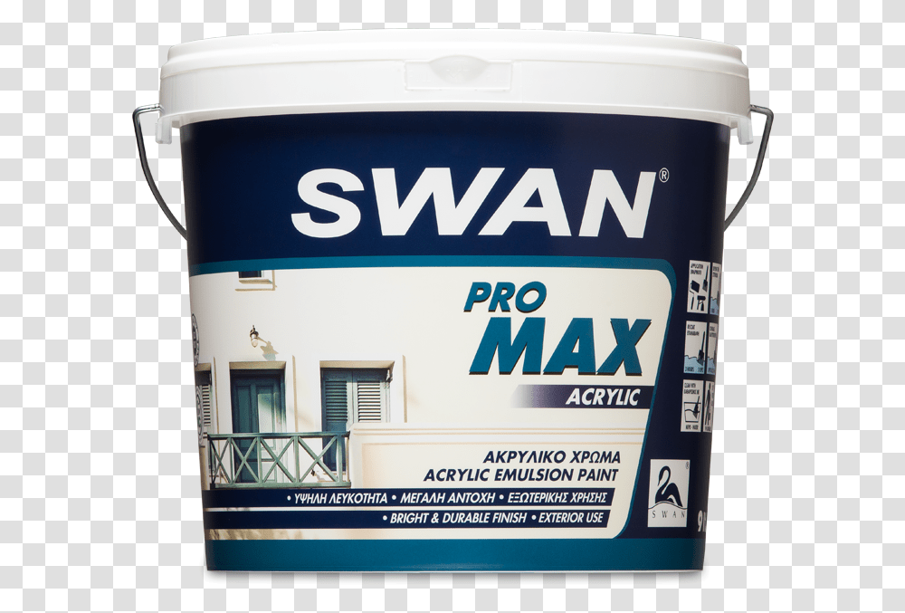 Swan Energy, Dessert, Food, Yogurt, Paint Container Transparent Png