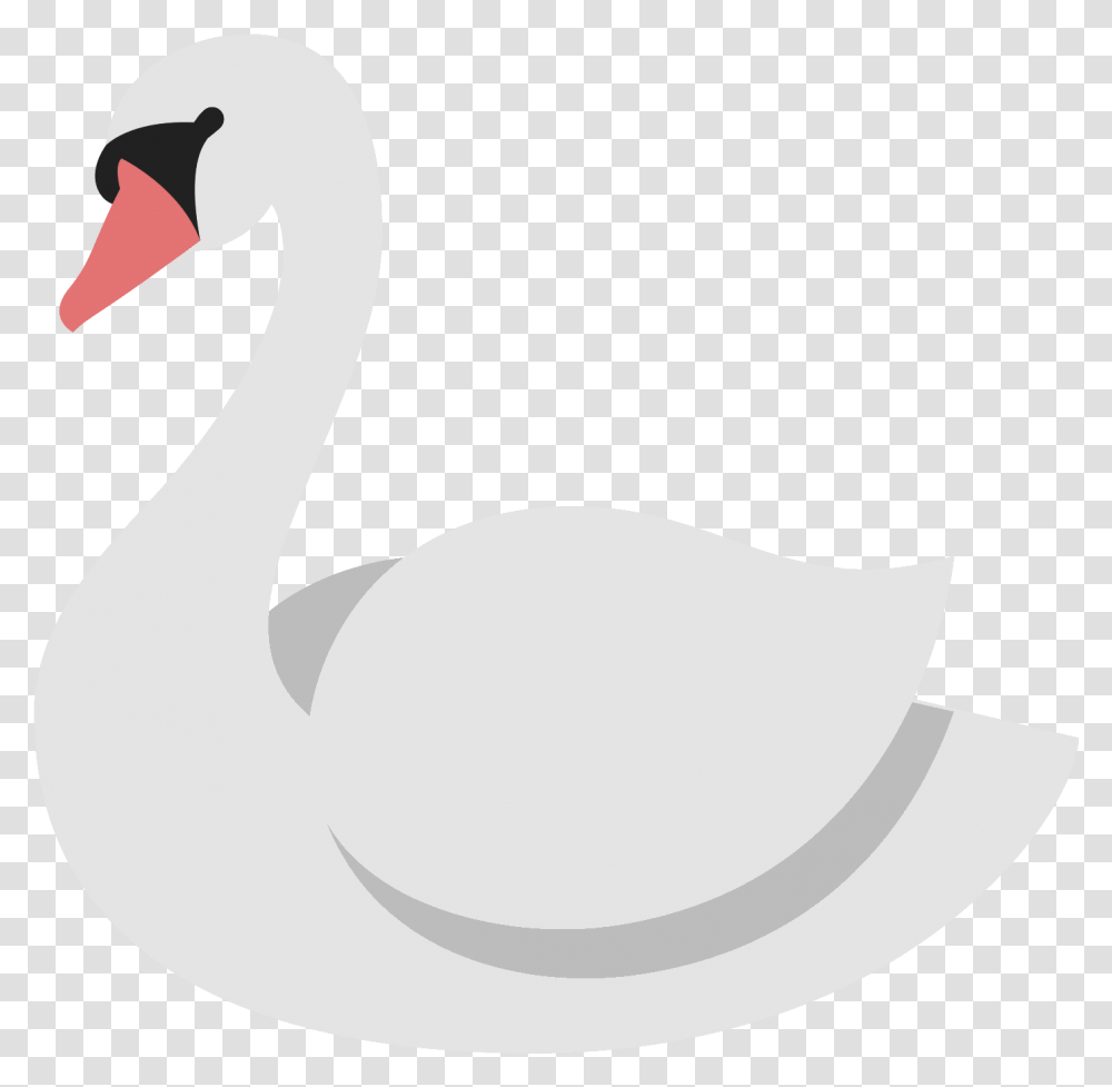 Swan Icon, Bird, Animal, Waterfowl, Goose Transparent Png