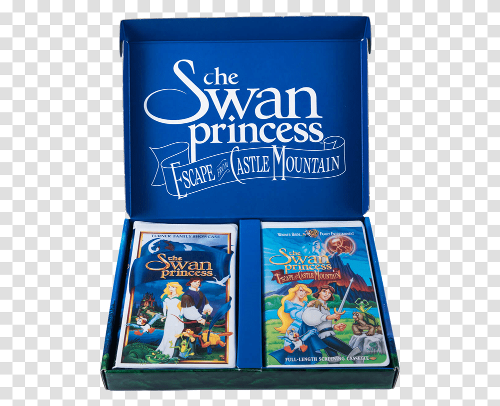 Swan Princess 2 Escape From Castle Mountain, Person, Human, Book, Dvd Transparent Png