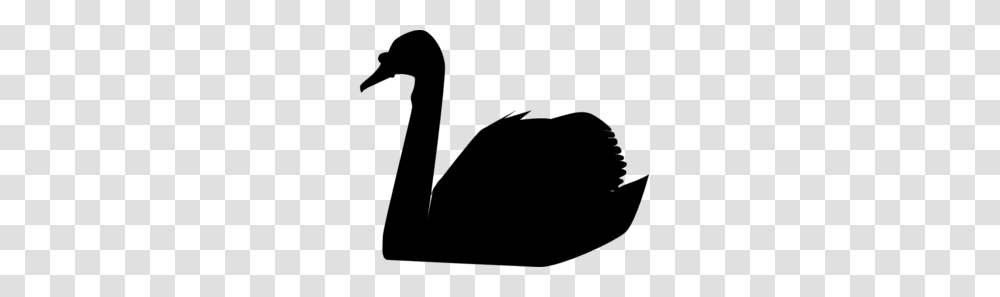 Swan Silhouette Clip Art, Gray, World Of Warcraft Transparent Png