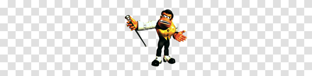 Swanky Kong, Person, Human, Figurine, Hand Transparent Png