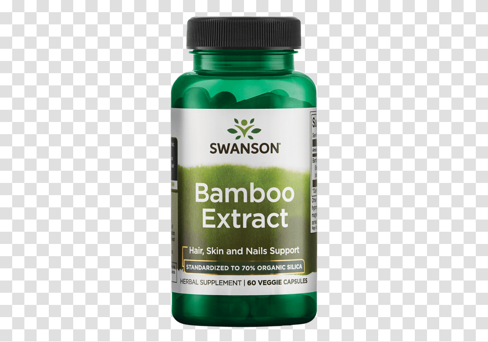 Swanson Bamboo Extract Vegetable Capsules 300 Mg Swanson Bamboo Extract, Plant, Book, Food, Fruit Transparent Png