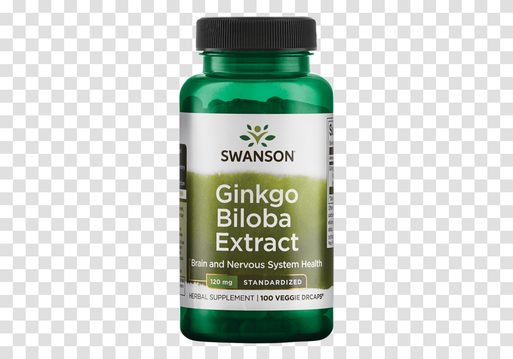 Swanson Standardized Ginkgo Biloba Extract Vegetable Swanson Bamboo Extract, Book, Plant, Beverage, Beer Transparent Png