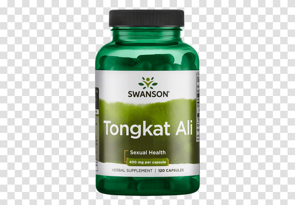 Swanson Tongkat Ali 400 Mg 120 Caps Tongkat Ali Swanson, Plant, Food, Book, Bottle Transparent Png