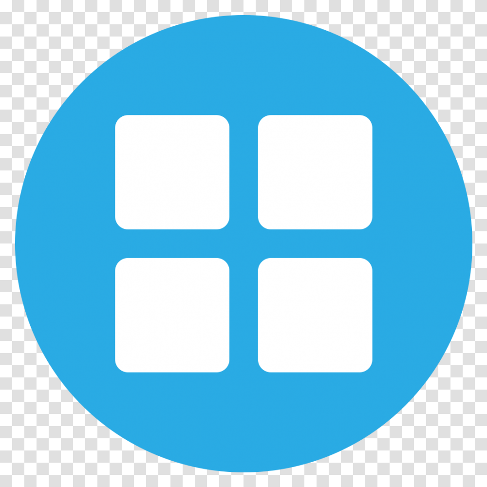 Swap Icon Blackcoin Blcn Icon Windows 10 Logo Round App Menu Icon Blue, Text, Symbol, Number, Trademark Transparent Png