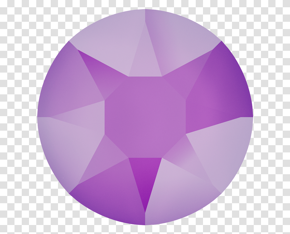 Swarovski 2078 Hot Fix Rhinestones Electric Violet Ss16 Dot, Sphere, Purple, Crystal, Ornament Transparent Png