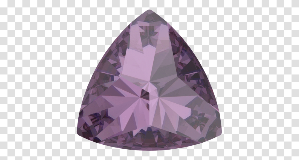 Swarovski 4799 Kaleidoscope Triangle Fancy Stone Amethyst Diamond, Gemstone, Jewelry, Accessories, Accessory Transparent Png