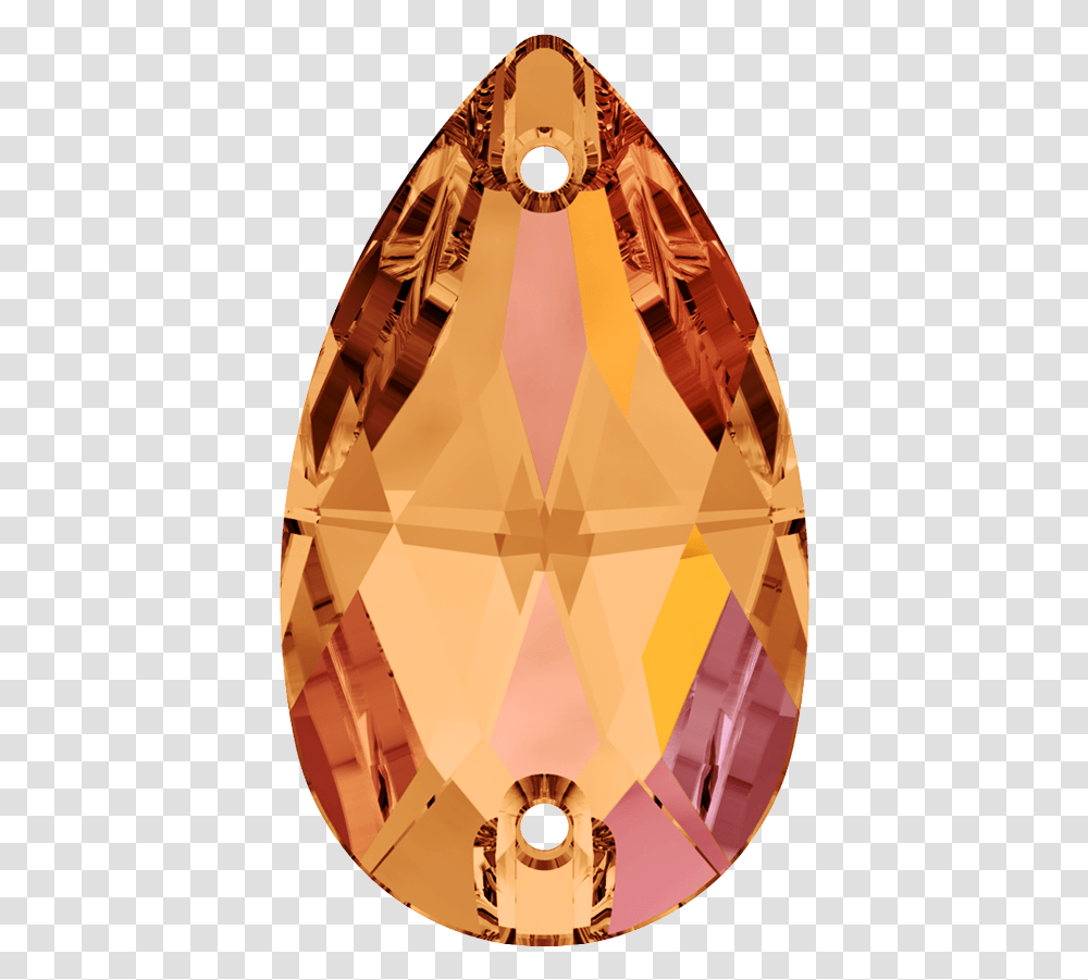 Swarovski Drop Sew On Stones Crystal Astral Pink Swarovski 3230 Golden Shadow, Jewelry, Accessories, Gemstone, Lighting Transparent Png