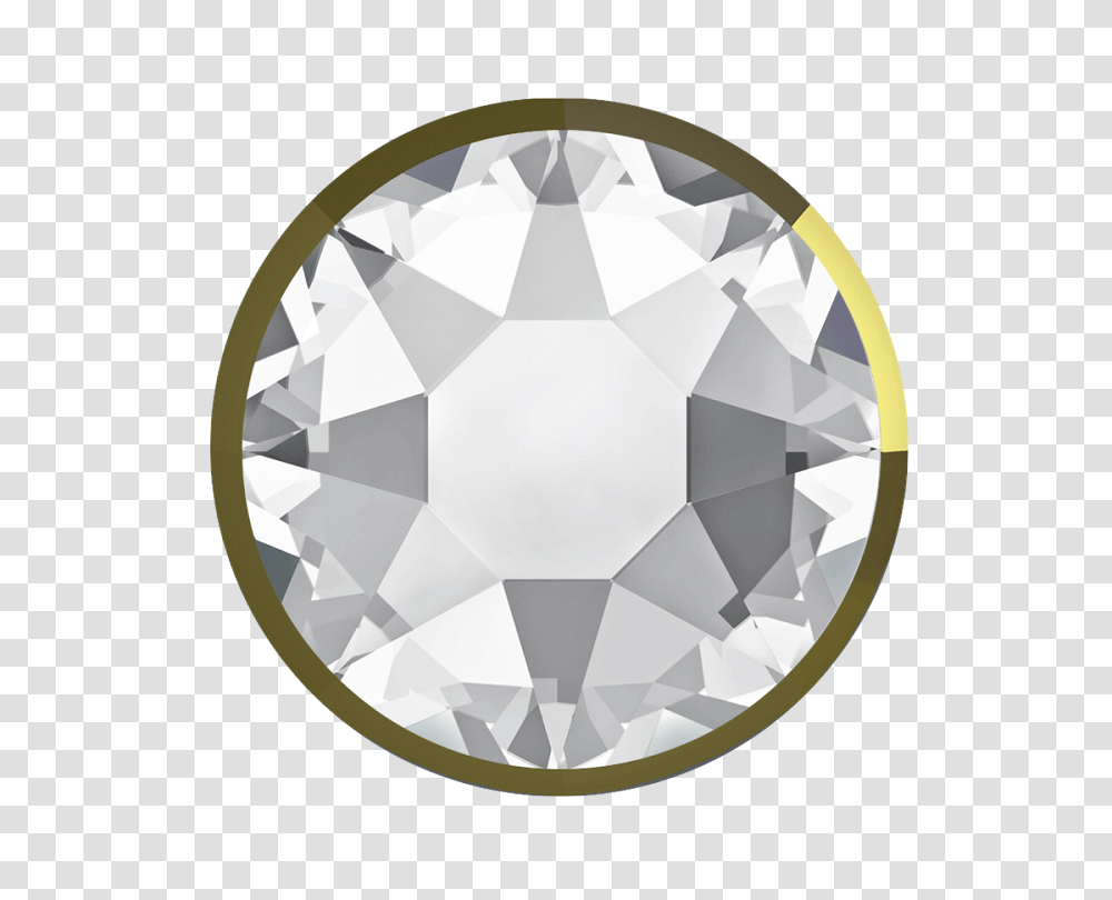 Swarovski Rimmed Flatback Dorado Crystal, Diamond, Gemstone, Jewelry, Accessories Transparent Png