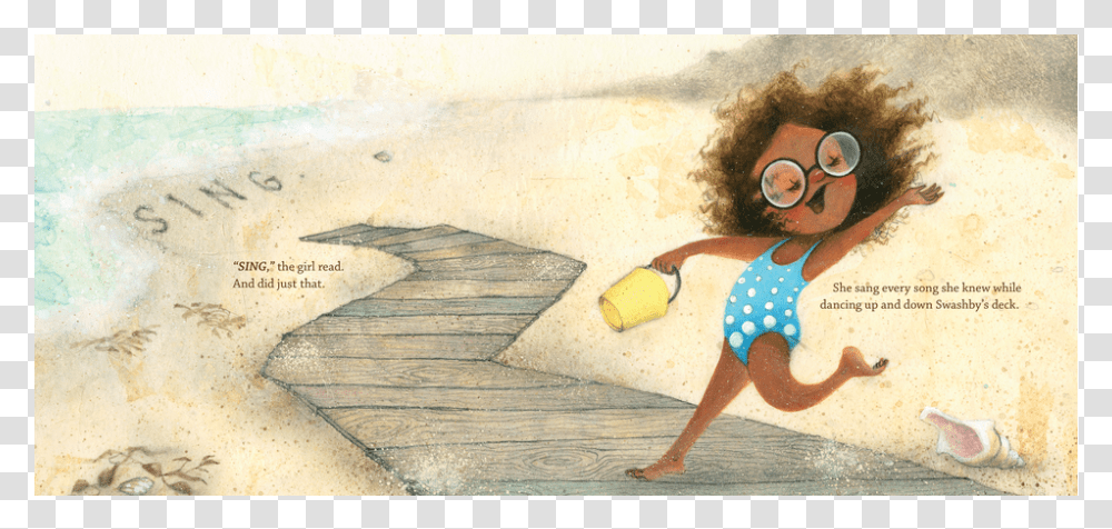 Swashby And The Sea Illustration, Goggles, Accessories, Person Transparent Png