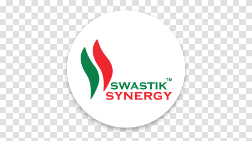 Swastik Synergy - Apps Circle, Logo, Symbol, Trademark, Label Transparent Png