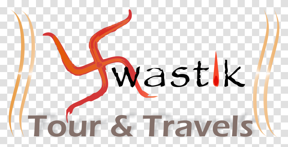 Swastik Tour Amp Travels Download Calligraphy, Label, Alphabet, Dynamite Transparent Png