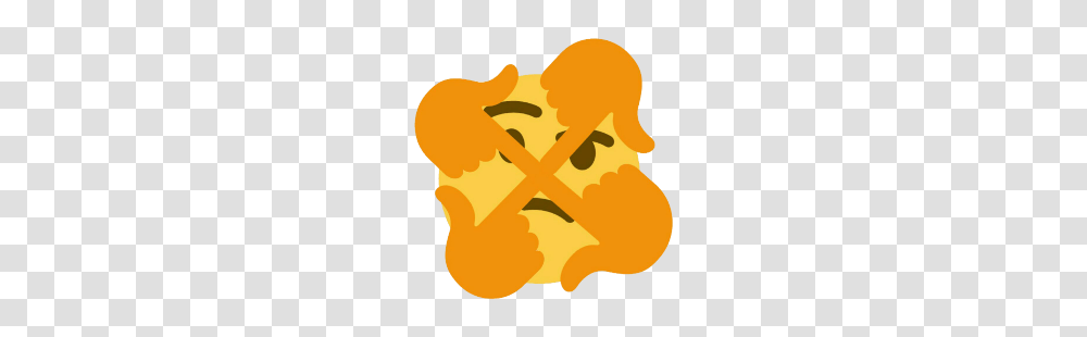 Swastika Thinking Emoji Thinking Face Emoji Know Your Meme, Food, Hand, Bread, Sweets Transparent Png