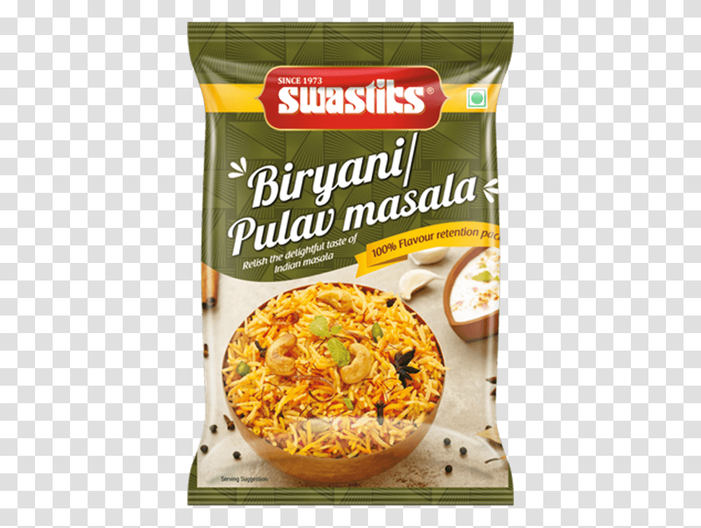 Swastiks Biryani Pulav Masala Pizza, Plant, Food, Noodle, Pasta Transparent Png