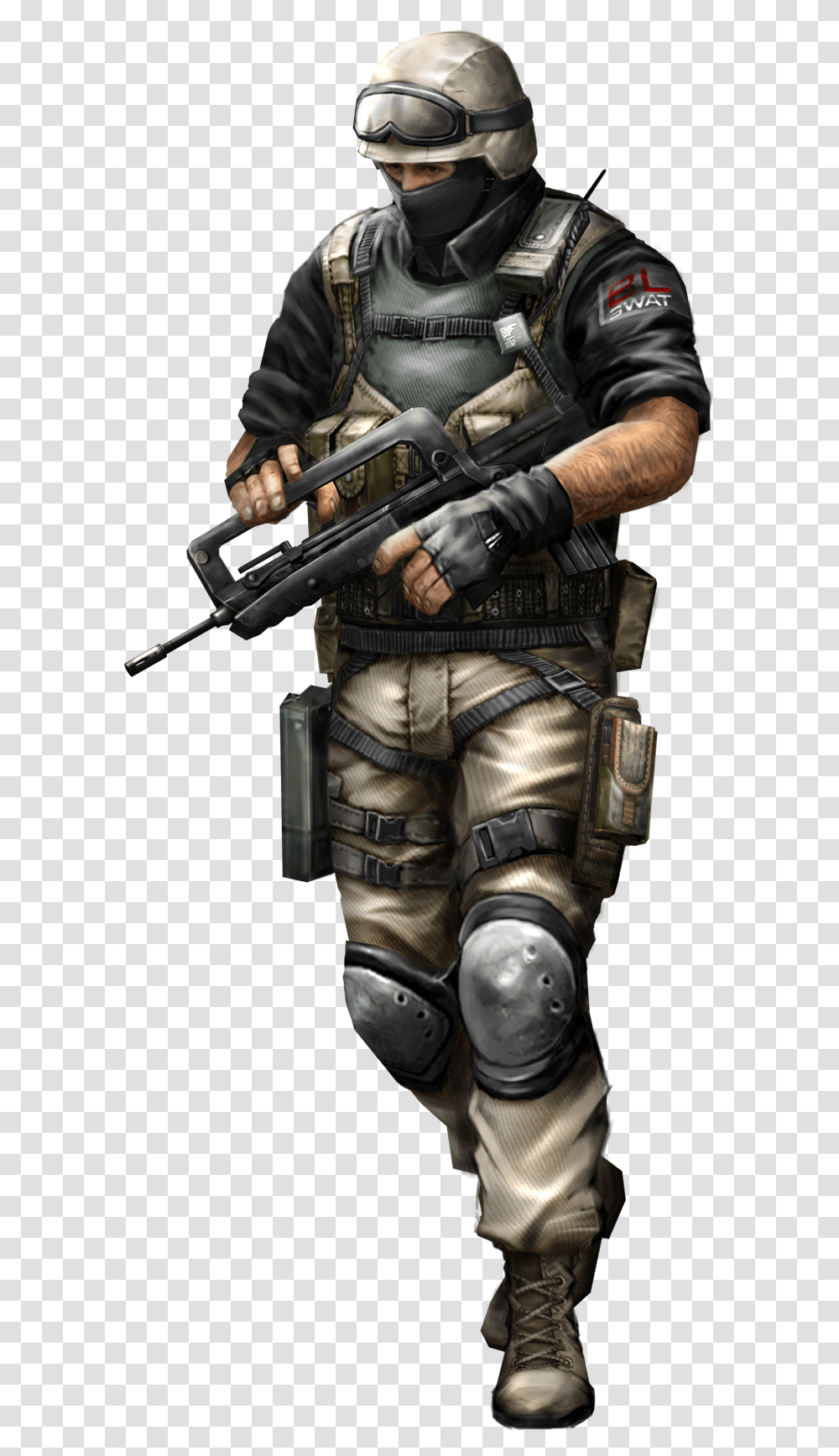 Swat Character, Helmet, Apparel, Person Transparent Png