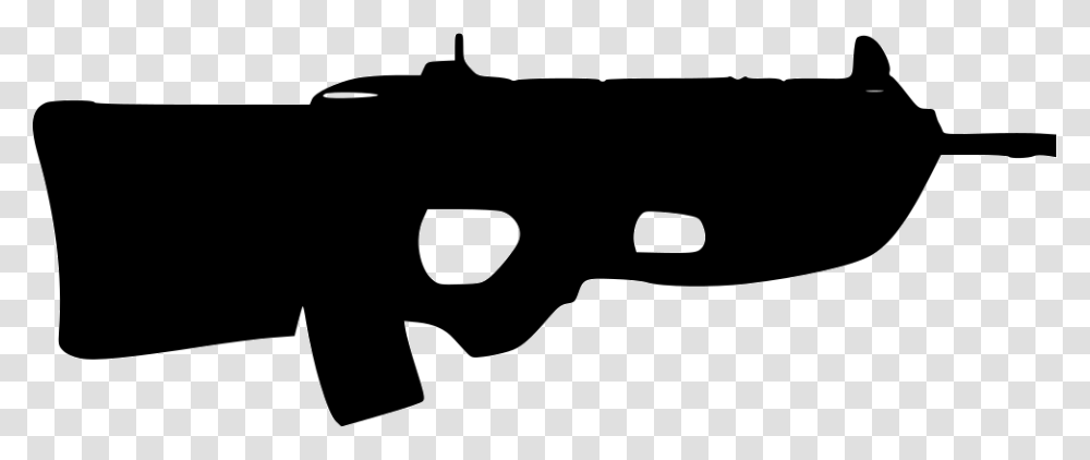 Swat Fn F Game Icon Free Download, Gun, Weapon, Weaponry, Silhouette Transparent Png