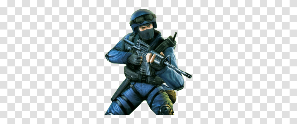 Swat, Person, Human, Gun, Weapon Transparent Png