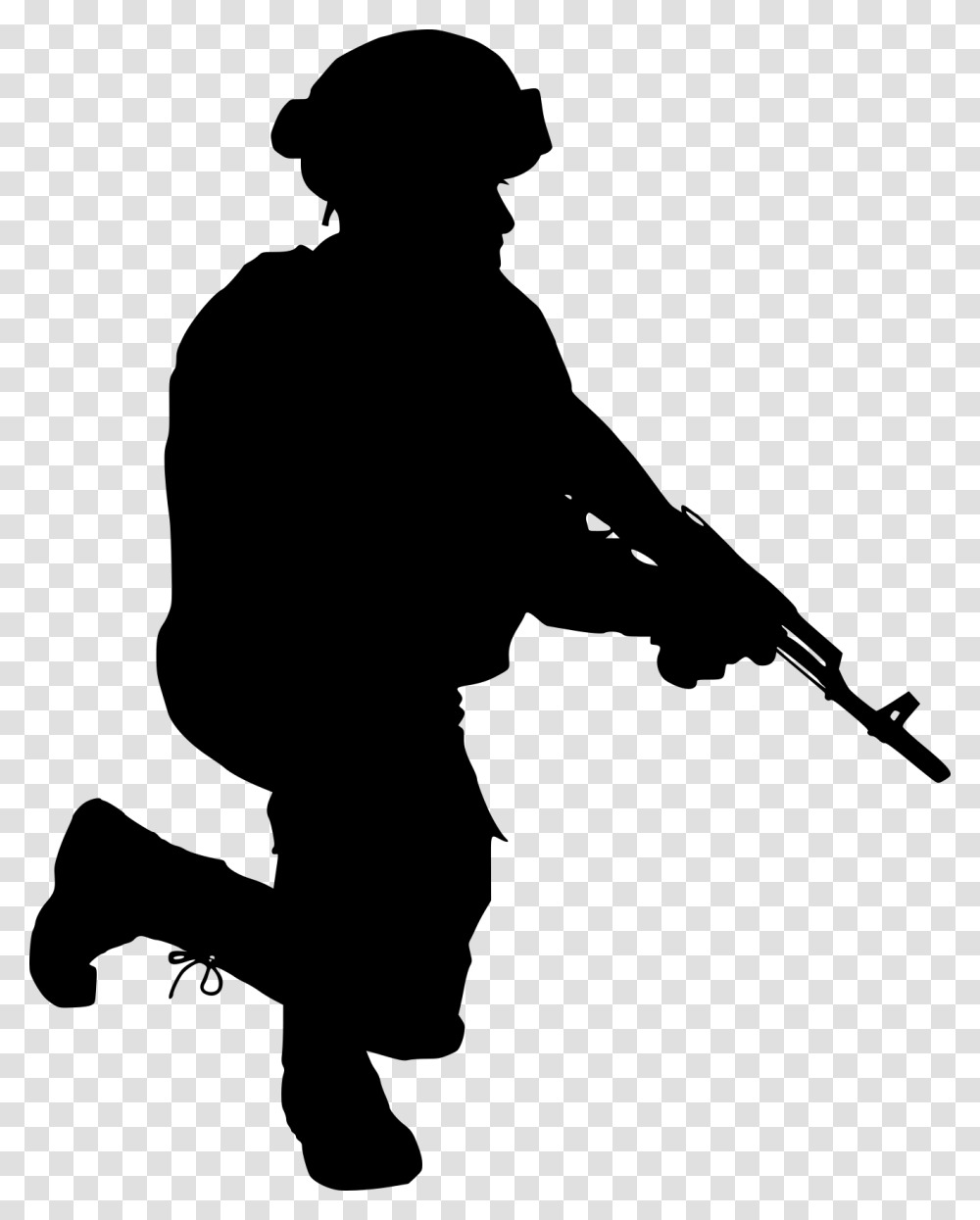 Swat Silhouette 0 Silhouette, Gray, World Of Warcraft Transparent Png