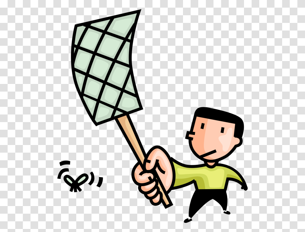 Swatting Flying Insect With Fly Swatter, Lamp, Tool, Sweets, Food Transparent Png