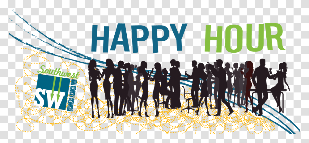 Swba Happy Hour Crew, Person, Human, Crowd, People Transparent Png