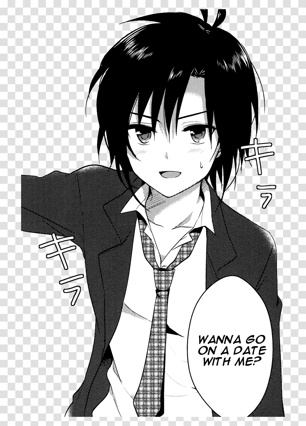 Sweat Clipart Anime Tomboy Black Hair, Manga, Comics, Book, Person Transparent Png