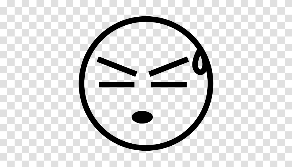 Sweat Cold Sweat Emoji Icon With And Vector Format For Free, Gray, World Of Warcraft Transparent Png