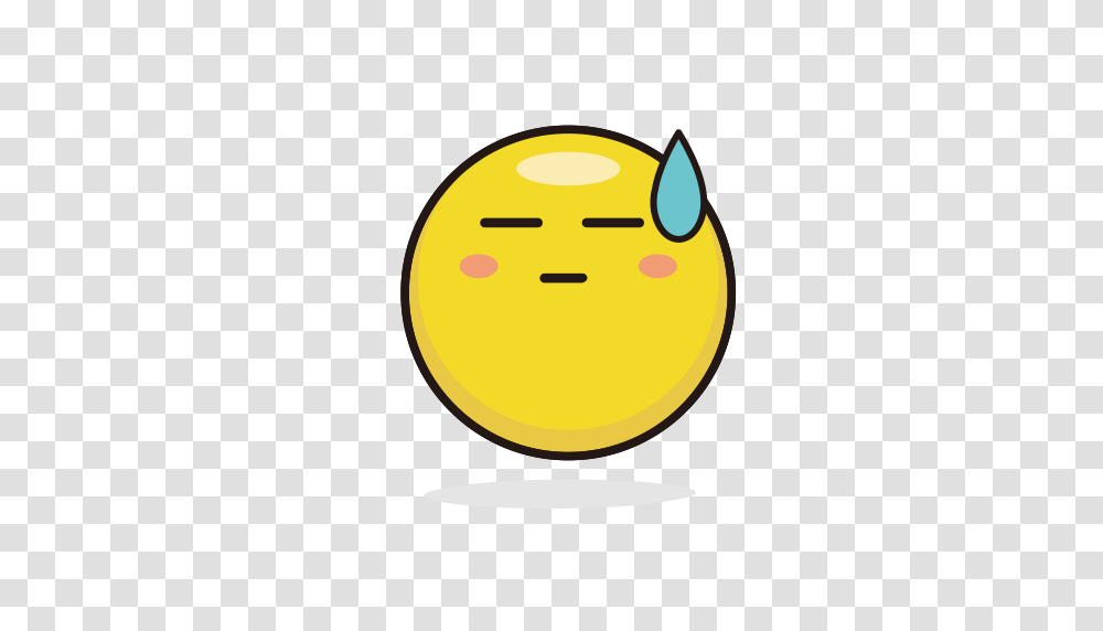 Sweat Cold Sweat Emoji Icon With And Vector Format For Free, Pac Man, Light, Traffic Light Transparent Png