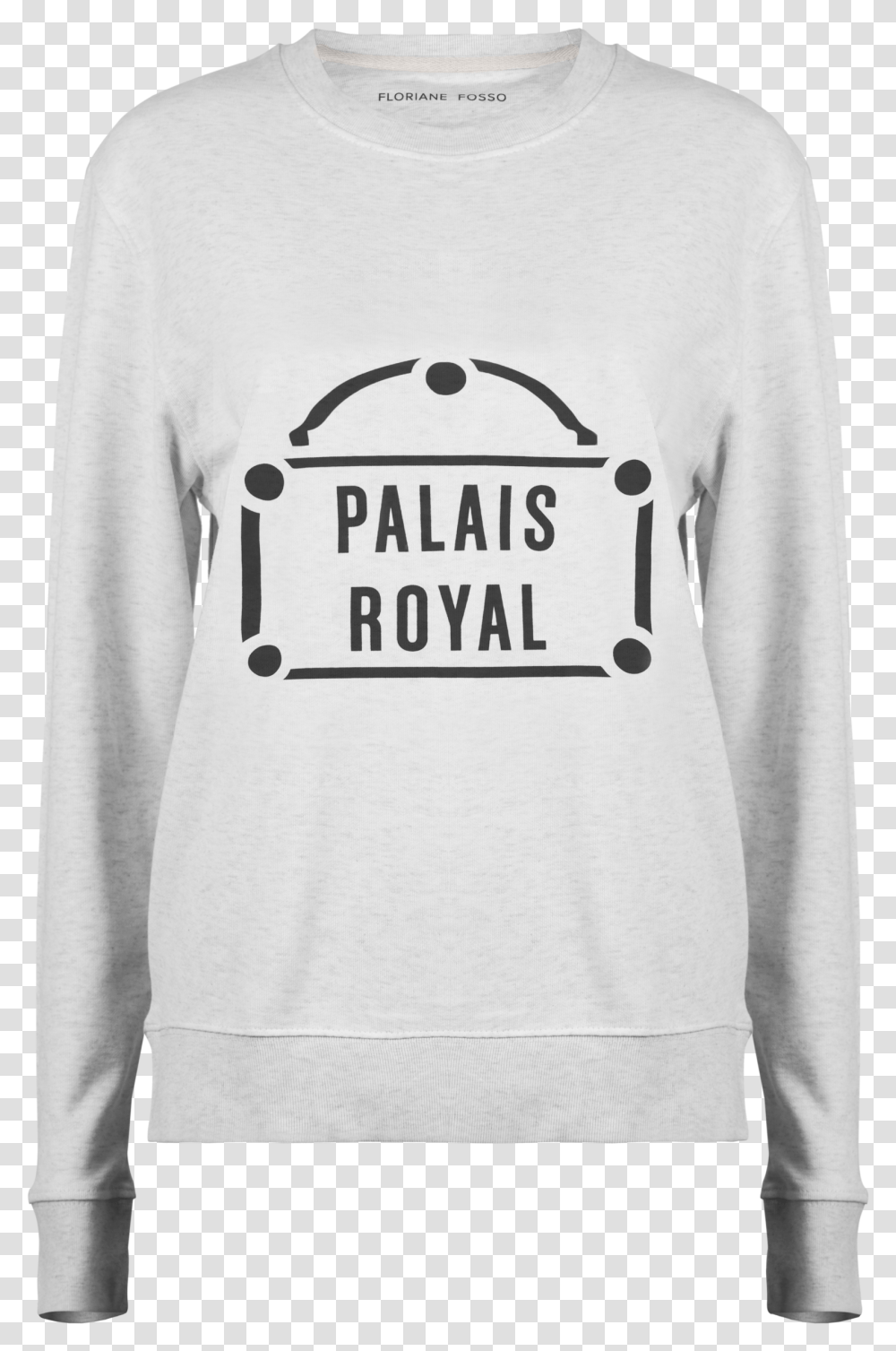 Sweater Blanc Cassc Palais Royal Fosso Ghost, Apparel, Sweatshirt, Sleeve Transparent Png