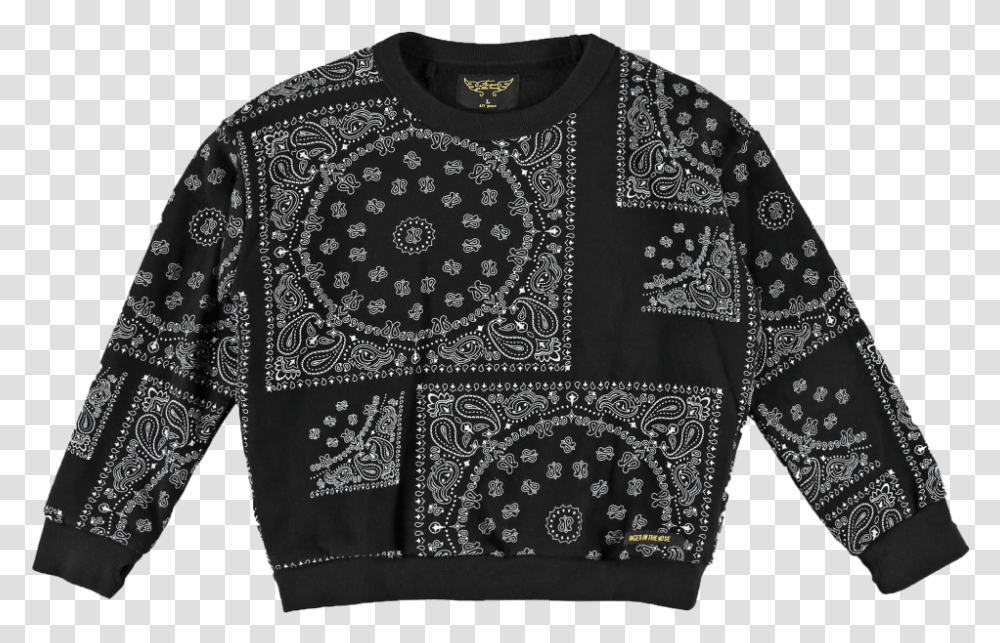 Sweater, Apparel, Pattern, Paisley Transparent Png