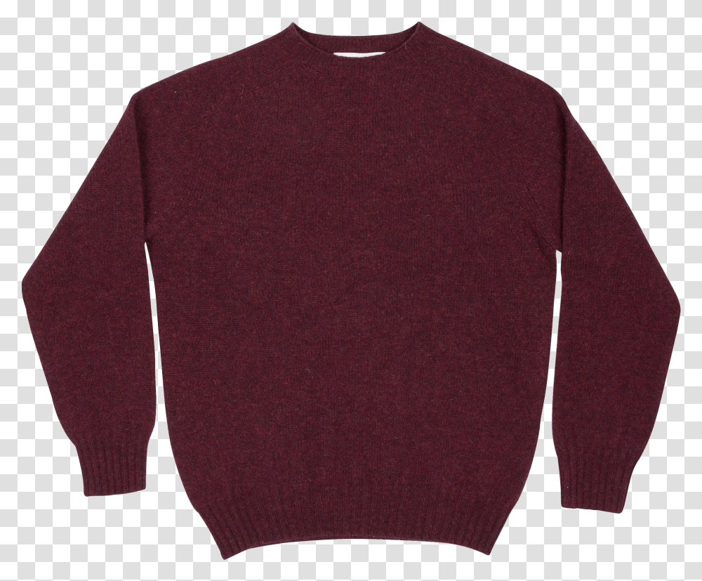 Sweater Maroon Sweater, Apparel, Sweatshirt, Long Sleeve Transparent Png