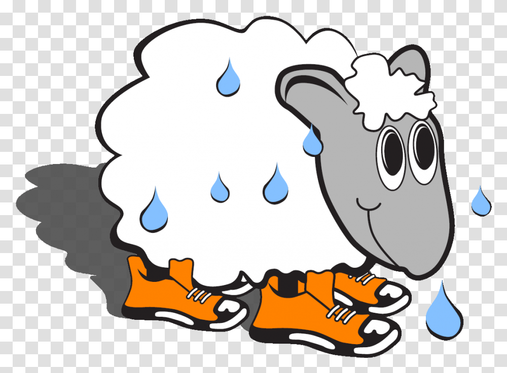 Sweaty Sheep Cartoon, Plant, Tree Transparent Png