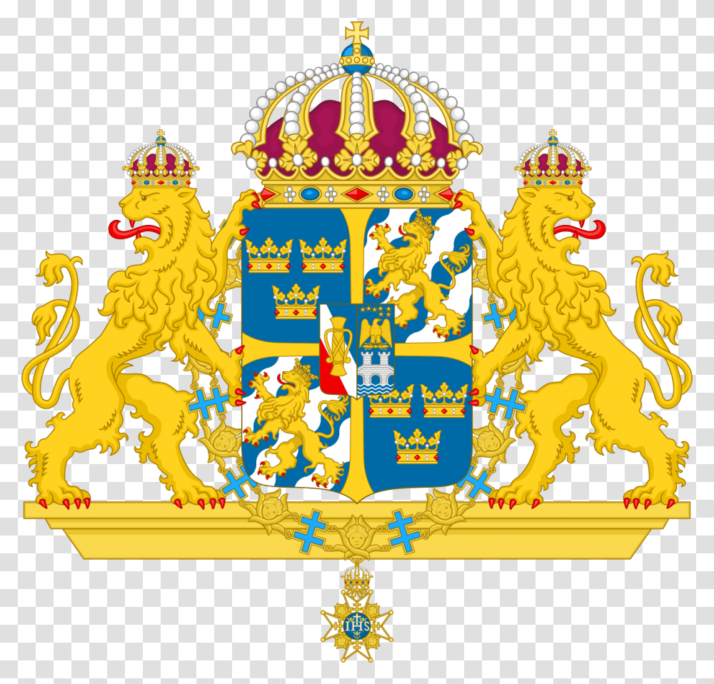Sweden Coat Of Arms, Ornament, Lighting Transparent Png