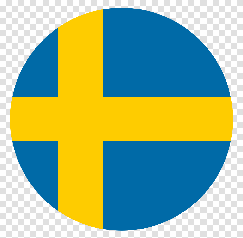 Sweden Flag Orb Icon Swedish Flag Circle, First Aid, Label Transparent Png