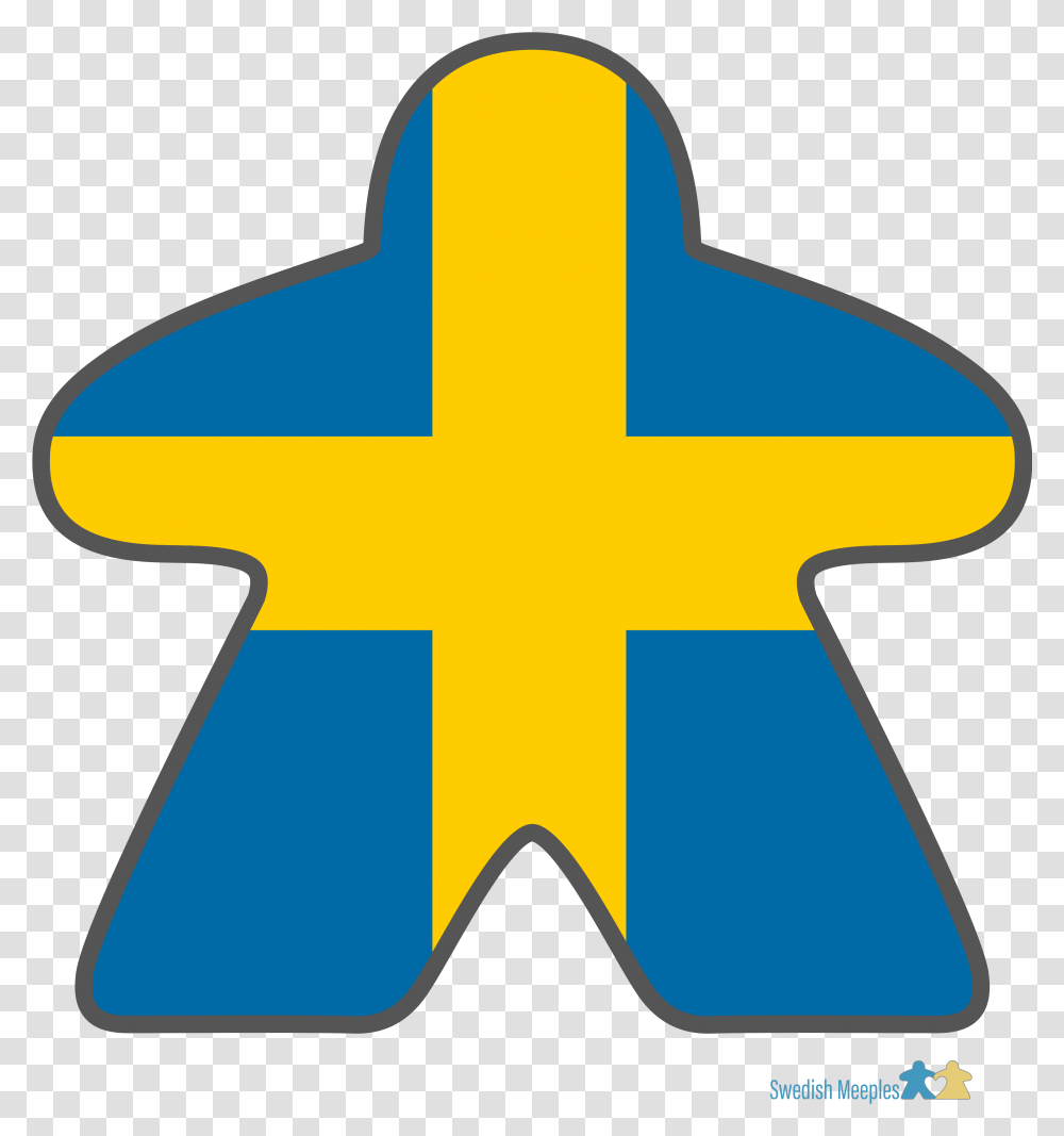 Swedish Meeples Dot, Symbol, Star Symbol, First Aid, Label Transparent Png